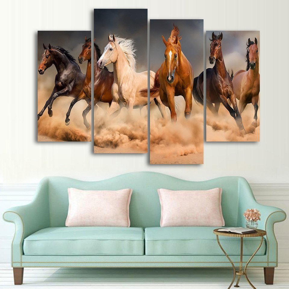 horse wall art stickers