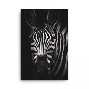 Zebra Wall Art HD Portrait